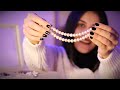 Arabic ASMR بائعة المجوهرات رح تساعدك تسترخي وتنامي بهمسها وأصوات بضاعتها 
