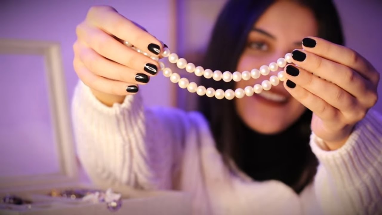 Arabic ASMR بائعة المجوهرات 💍 رح تساعدك تسترخي وتنامي بهمسها وأصوات بضاعتها