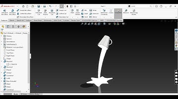 Creating a Unique Lamp Design Using Solidworks: Pour Me Some Light #tutorial