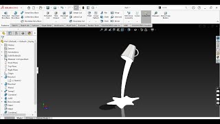 Creating a Unique Lamp Design Using Solidworks: Pour Me Some Light #tutorial