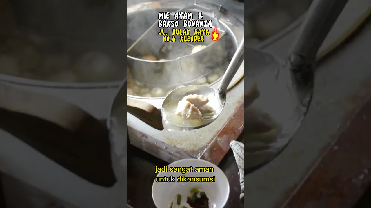 Bakso bonanza "gacornya pecah dilidah"