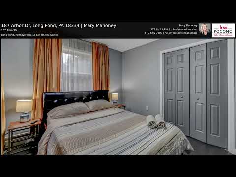 187 Arbor Dr, Long Pond, PA home video tour
