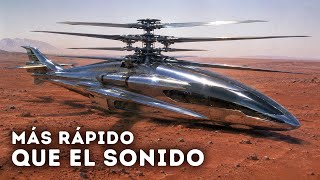 NASA crea un helicóptero que rompe la barrera del sonido