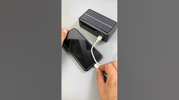 Solar Mobile Charger || #solar #solarsystem #gadgets #shorts