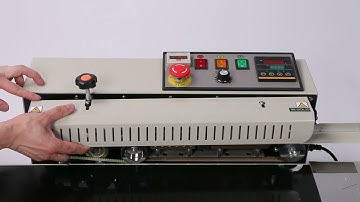 How to Install Continuous Bag Band Sealer Tabletop Sealing Machine