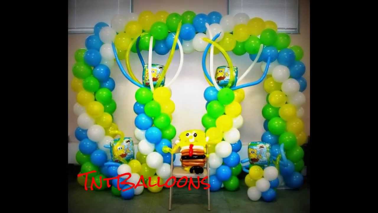 spongebob themed birthday party 