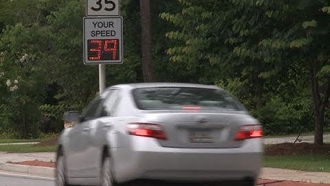 Radarsign TC-600 Full Matrix Radar Speed Sign