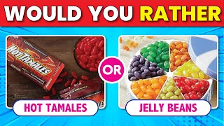 Would You Rather...? Savory Vs Sweet Food Edition 🍟🍧 Quizzer Blitz