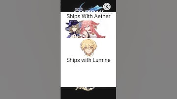 Aether vs Lumine #genshinimpact #honkaistarrail #shorts #aether #lumine