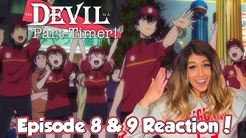 FAST FOOD WARS! The Devil Is A Part-Timer Episode 8 & 9 Reaction + Review!