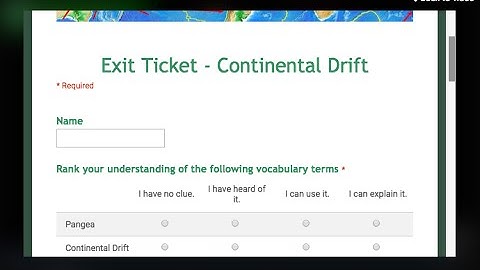 Embed a Google Doc Form into ThingLink Video