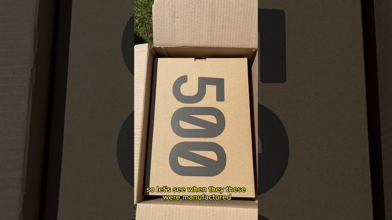 Adidas Yeezy 500 Utility Black 