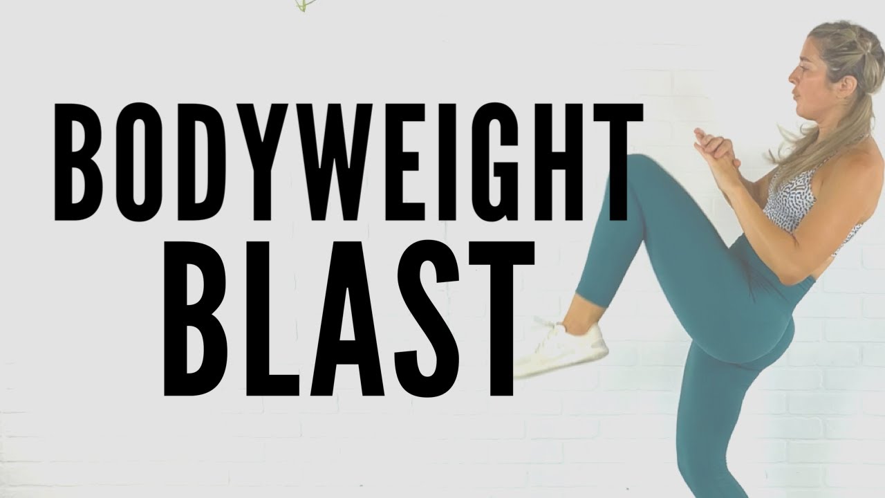 Bodyweight BLAST! 40 Min Total Body with NO Equipment || Includes Low Impact/Beginner Modifications