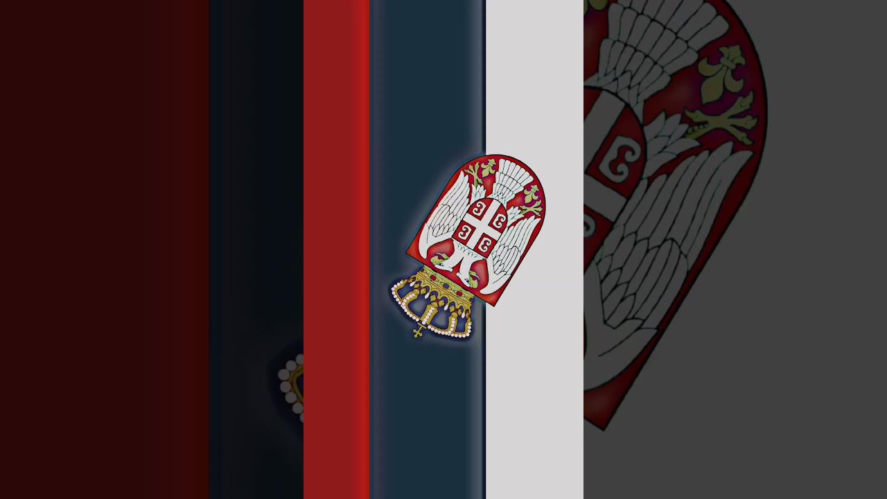 Serbia Flag Animation 