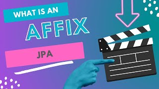 What is an affix