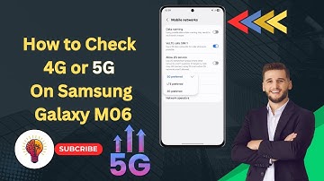 How To Check 4G or 5G on Samsung Galaxy M06 | Step-by-Step Guide 2025!