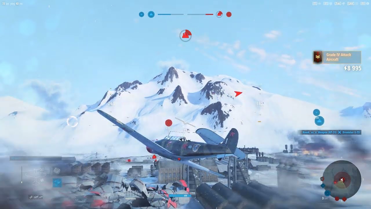 BSh-1 Holiday Event Plane / Russian Attack Fighter /  World of Warplanes