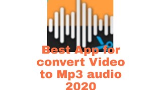 How to convert Video to Mp3 Audio// How to trim Audio screenshot 5