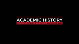 Cal State Apply Tutorial 5 Academic History Wealth
