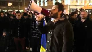 Protest #Colectiv Timisoara Piata Operei - 05.11.2015