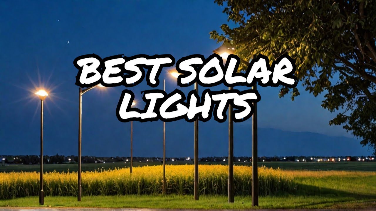 Top 5 Solar-Powered Street Lights in 2025 – Tested & Compared!