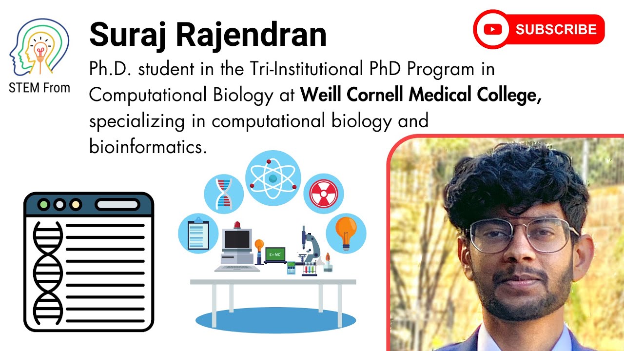 Meet Suraj Rajendran at Cornell University from the STEM From Podcast ...