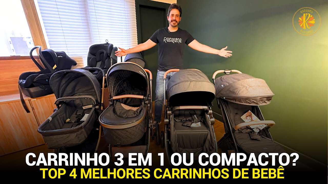 Qual o melhor carrinho de bebê comprar? | TOP 4 opções de carrinhos de bebê