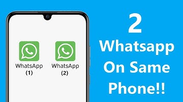 How to Use 2 WhatsApp Accounts in One Phone 2024!! - Howtosolveit