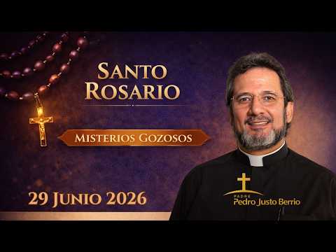Santo Rosario de Hoy Lunes 29 Junio 2026 | Padre Pedro Justo Berrío
