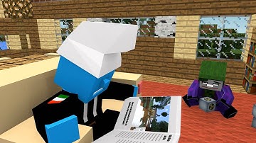 A regular day in Tekkit (Minecraft animation!)