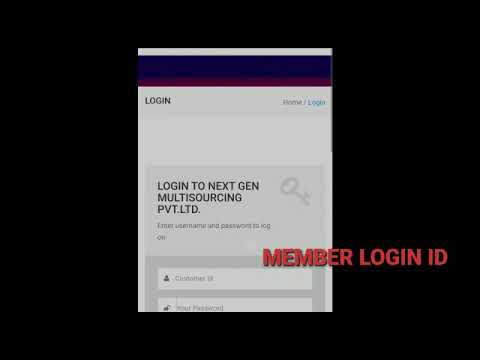 Next Gen Multisourcing Pvt Ltd Member Login Process