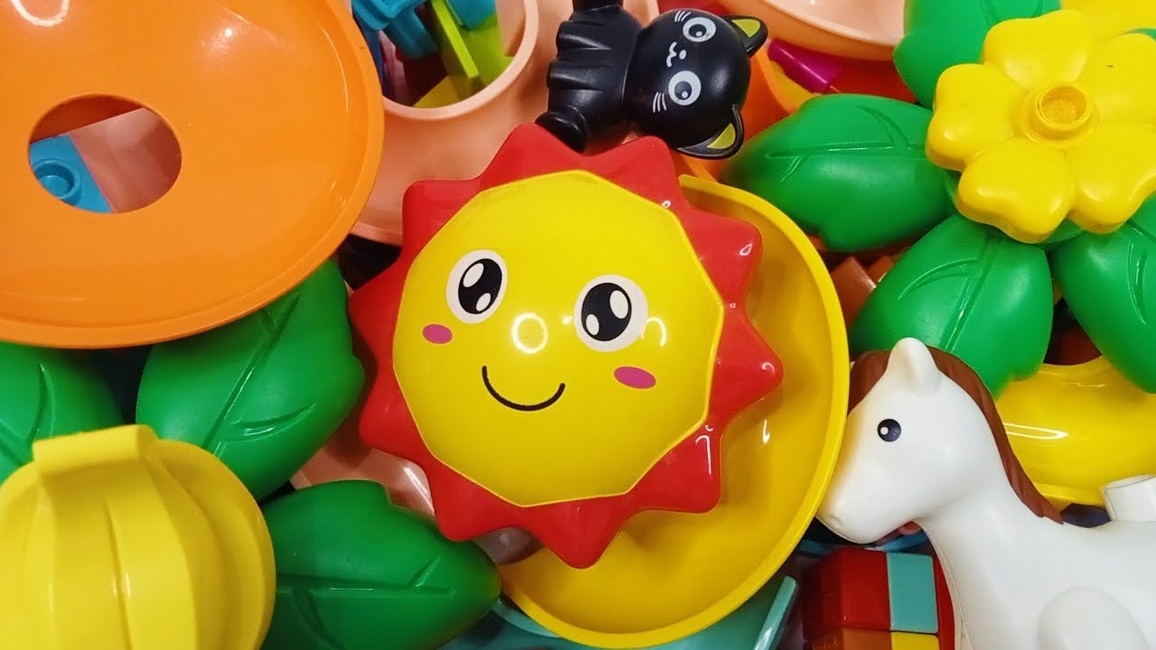 Satisfying Duplo Marble Track ☆ Build a Marble Track With Lego Duplo