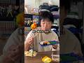 鳥と一緒にランチ中、エビ見せたらカニでした。 #コガネメキシコインコ #セキセイインコ #インコ #暮らしチャンネル #暮らし #birds #ペット