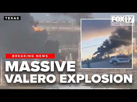 Massive Explosion Rocks Port Arthur Refinery, Residents Feel Shockwave