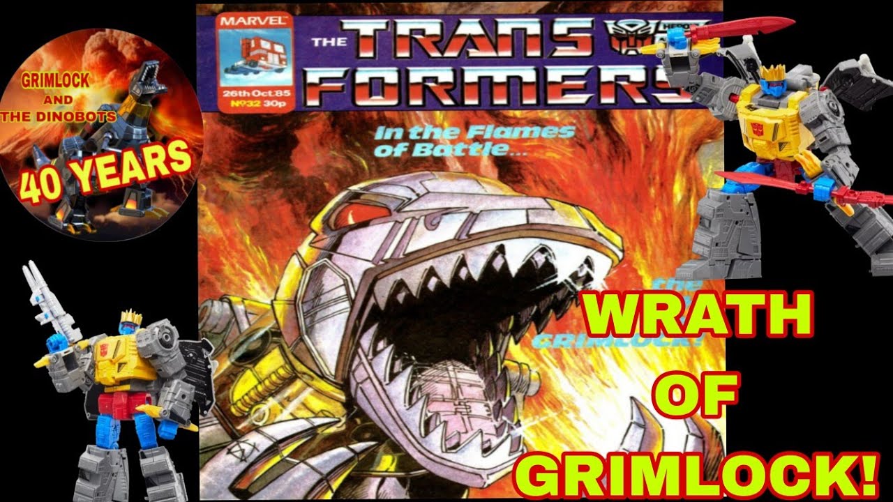 Dinobots In The Marvel UK Comics/ Wrath Storyline(40 Years Of Grimlock And The Dinobots Episode 30)