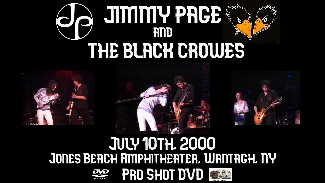 Jimmy Page & The Black Crowes July 10th 2000 Jones Beach
