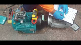 How to test Electrical motors with a  multimeter.  3 phase motor testing with multimeter.