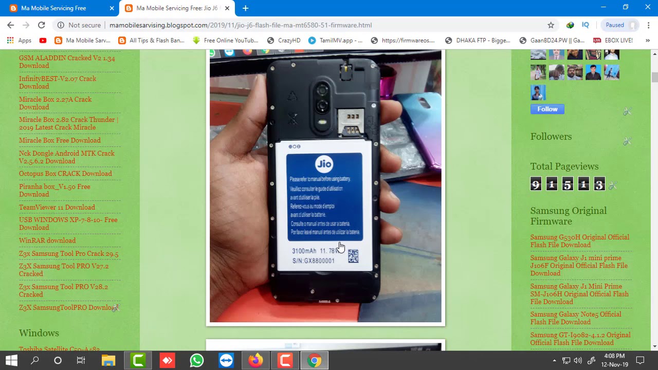 Jio J6 Flash File YouTube