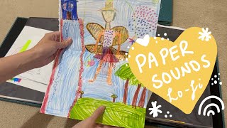 Teacher notes from students ❤️ ASMR | Whispers | Paper sounds | Lo Fi