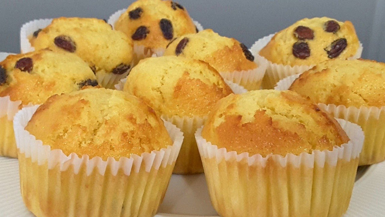 RAISINS BUTTER CUPCAKE RECIPE HALOGEN OVEN RECIPE YouTube