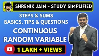 CONTINUOUS RANDOM VARIABLE - PMF, PDF, MEAN, VARIANCE & SUMS screenshot 4