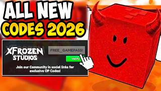 New All Working Codes For Be A Lucky Block In March 2026 Roblox Be A Lucky Block Codes 2026