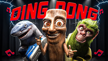 [REMIX] The Brainrot Band - Ding Dong (Viral Song) (Hardstyle Remix)