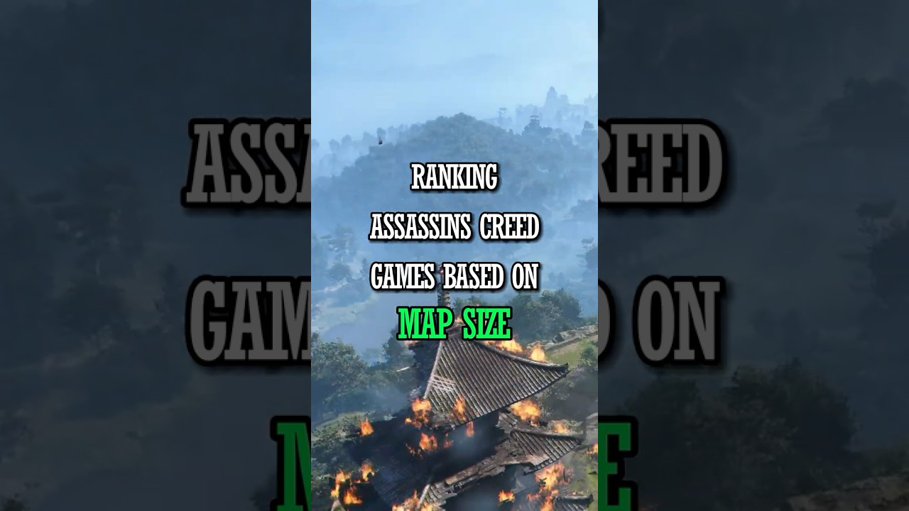 Рейтинг игр серии Assassin’s Creed по размеру карты — от AC 1 до Shadows