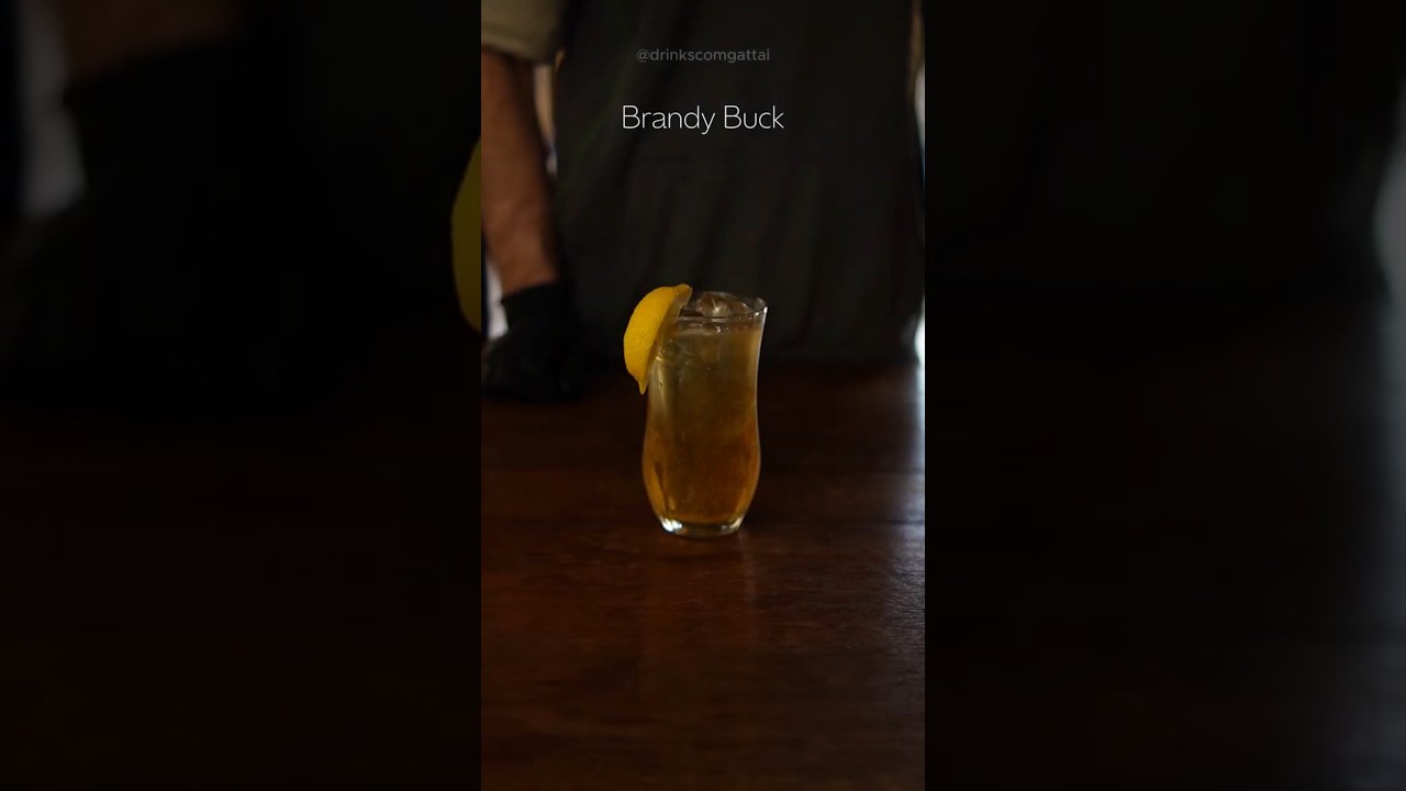 How to make a Brandy Buck | A vibrant and spicy citrus cocktail