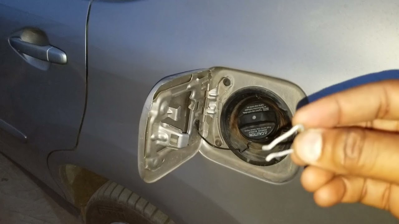 Lexus RX330 Fuel Door Release Spring YouTube