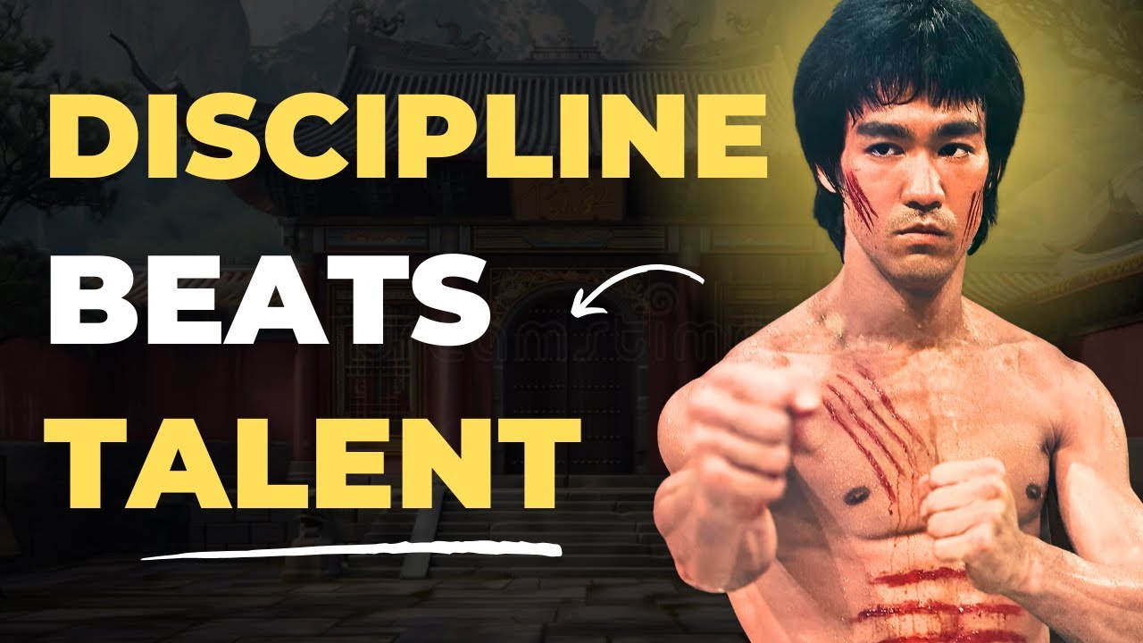 Why Discipline Beats Talent - Bruce Lee's Philosophy | Motivational Video