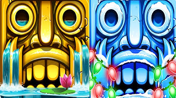 Temple Run 2 Reverse Gameplay - Enchanted Palace VS Frozen Shadows