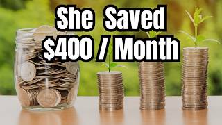 She Saved $400/Month—No Budget, No Math