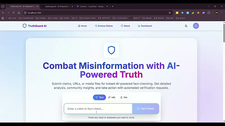 TruthGuard AI | Gen AI Powered Misinformation Detection | GenAI Exchange Hackathon (Hack2Skill)